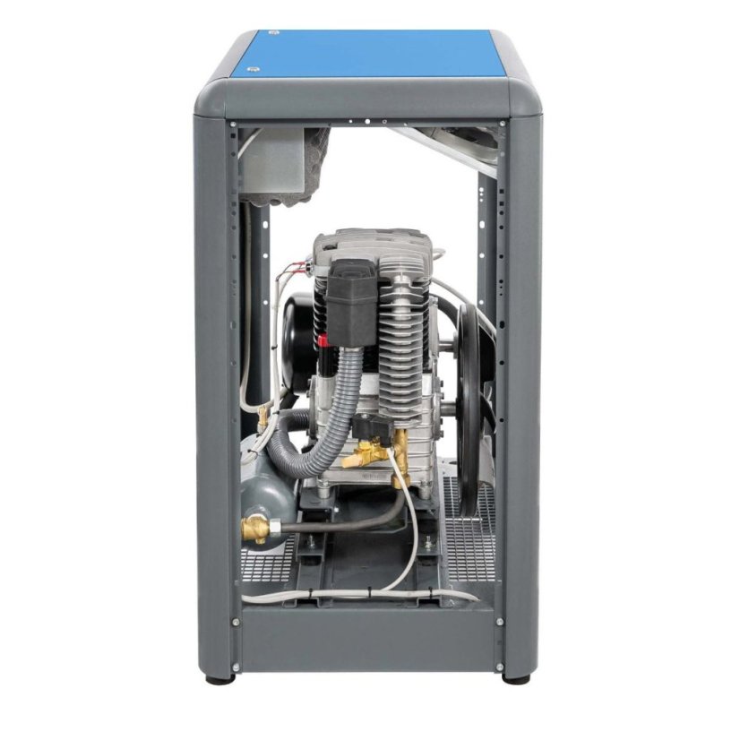 Csendes kétdugattyús kompresszor APZ 900+ 10 bar 7,5 LE/5,5 kW 400V 665 l/min 3 l - csillag-delta csatlakozás 34650-S