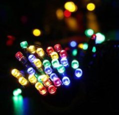 Světelný řetěz 14m 200 LED 8 programů Vícebarevný