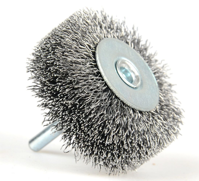 Drótkefe fúróra 60mm szár 6mm