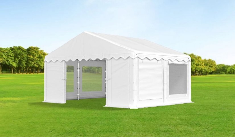 Cort de petrecere 4x4x2m Comfort PE 240g cu plasă împotriva insectelor Summer