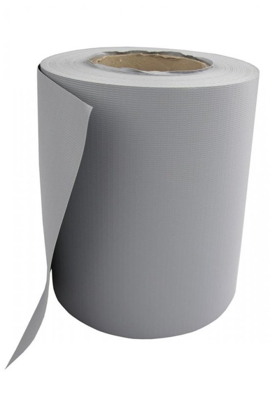 Folie de umbrire pentru gard 19cm x 35m Grey 450g/m2 + cleme