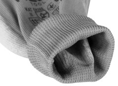 Pracovné rukavice, polyester s PU povlakom, 4131X, veľkosť 11 97-646-11