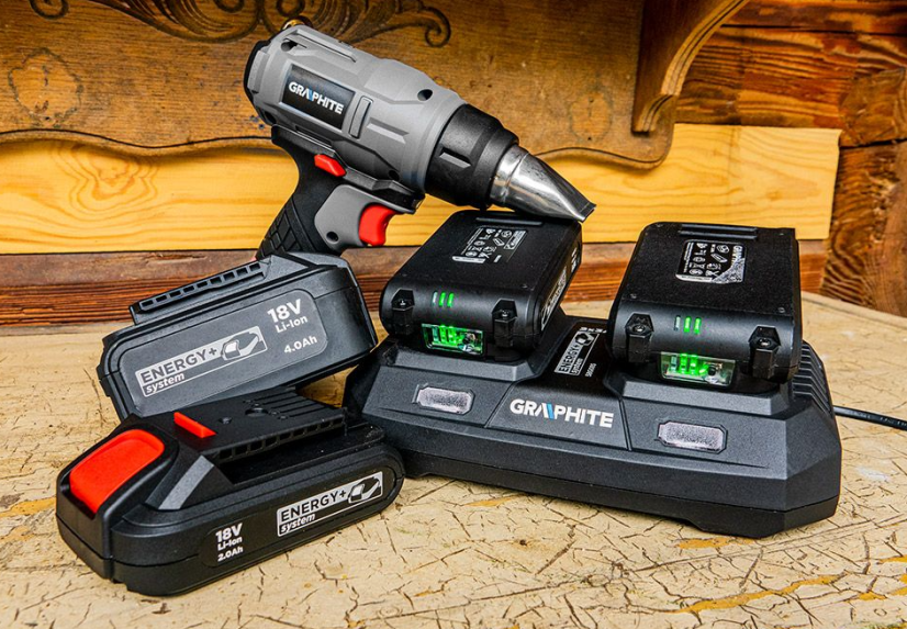 Akkumulator Energy+ 18V, LI-ION 2.0AH 58G001