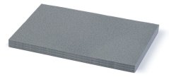 Schaumstoffpolsterung grau 47,5x28,5x3cm