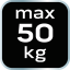 Aluminijska vakuumska čaša za prozore, jednostruka, 50 kg 56-801