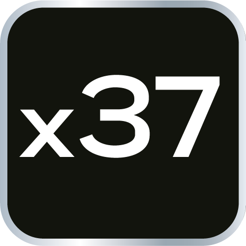 Csavarhúzó készlet bitekkel, 37 db 04-210