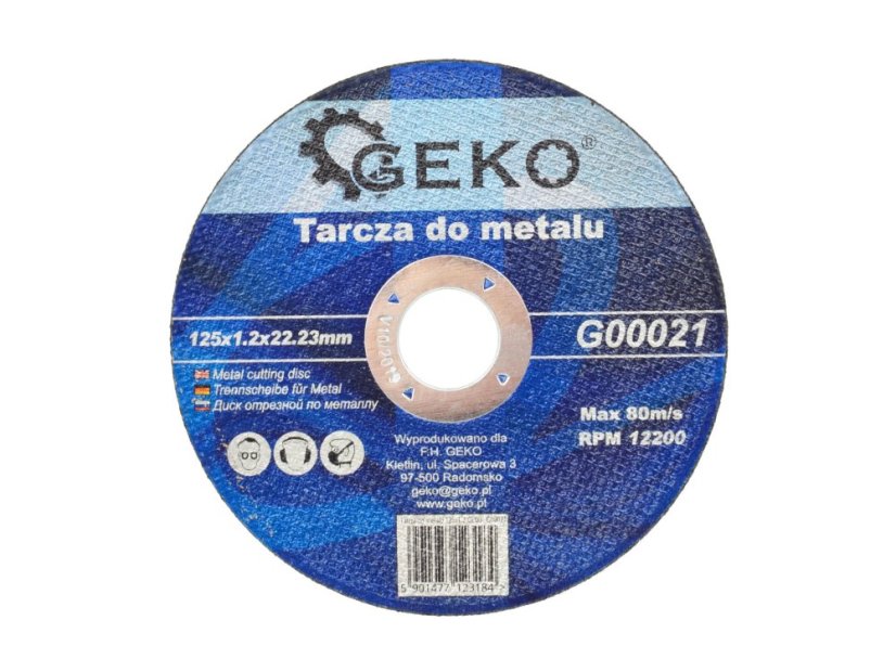 Ploča za rezanje željeza 125x1,2 mm G00021 50 kom