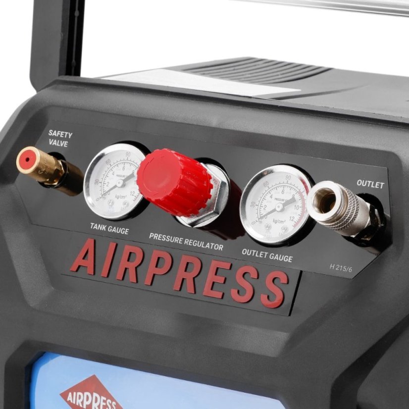 Kompresor bezolejový H 215-6 8bar 6l BoomBox