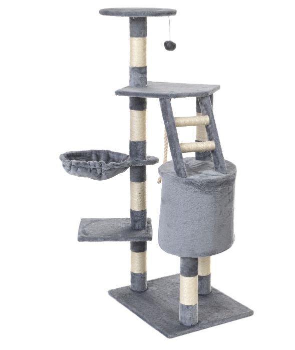 Ansamblu pentru pisici 120cm Grey Bella