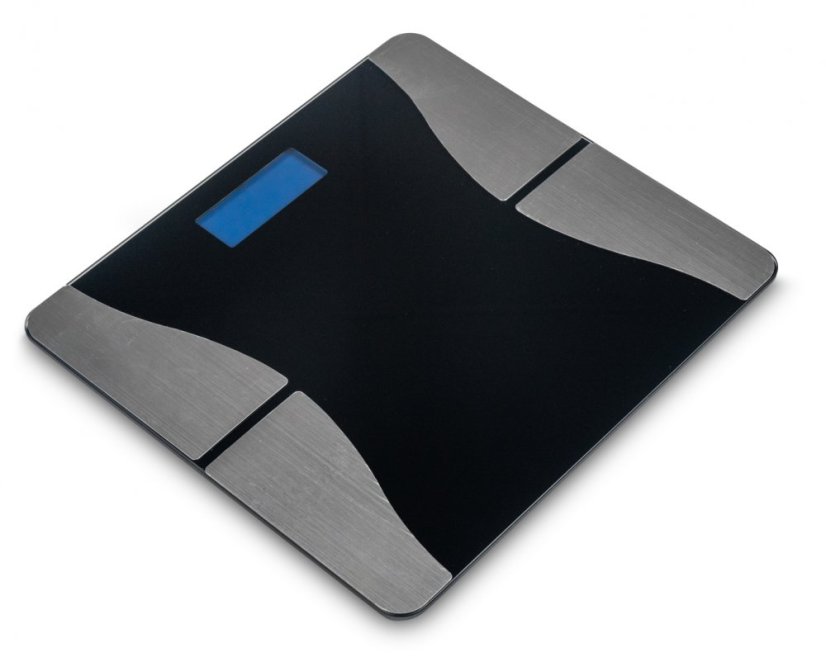Analytische Personenwaage Bluetooth Black Shape