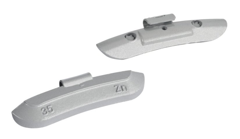 Centírozó (felütős) súly ZN védőrétegű pléh felnikre 35g 50db