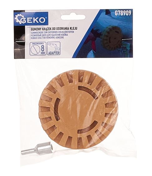 Gumový kotouč pro odstranění lepidla + adaptér G78909