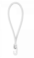 Upevňovacia guma s háčikom 18cm 25ks White PVC BUNGEE