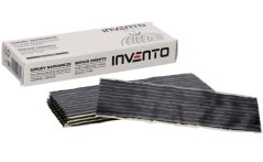 Opravné knoty do bezdušových pneumatik pro motocykly, černé, 184 × 4 mm, 50 ks