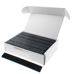 Klebegewichte Edgy Slim 60g pasik (5g10g) 50Stück Schwarz