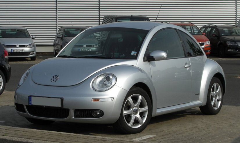 Armlehne VW NEW BEETLE, schwarz, Öko-Leder