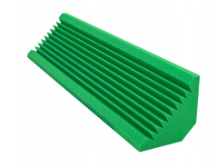 Бас акустична капана, квадратна, 100x28cm, тъмнозелена