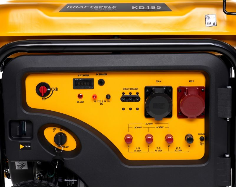 Háromfázisú generátor 11000W / 12000W KD195