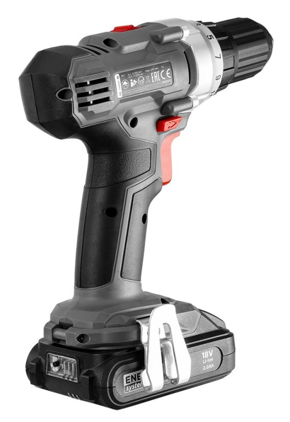 Aku bušilica-odvijač Energy+ 18 V, Li-Ion, samofiksirajuća stezna glava 10 mm, bez baterije 58G000