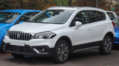Loketní opěrka Suzuki S-CROSS - Armster 2, šedá, eko-kůže