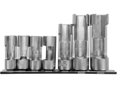 Satz Steckschlüssel für offene Sonden 10–19 mm, 7-teilig YT-17508