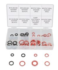 Set de inele O pentru aer condiționat, 80 buc.