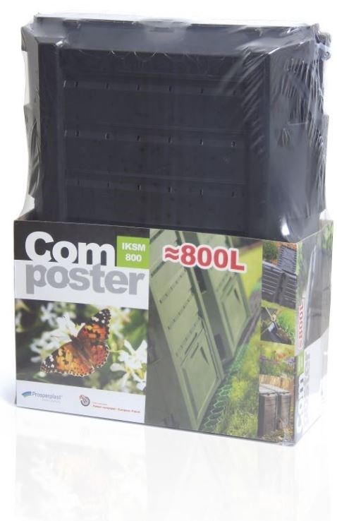 Komposter 800L Schwarz MODULE COMPOGREEN