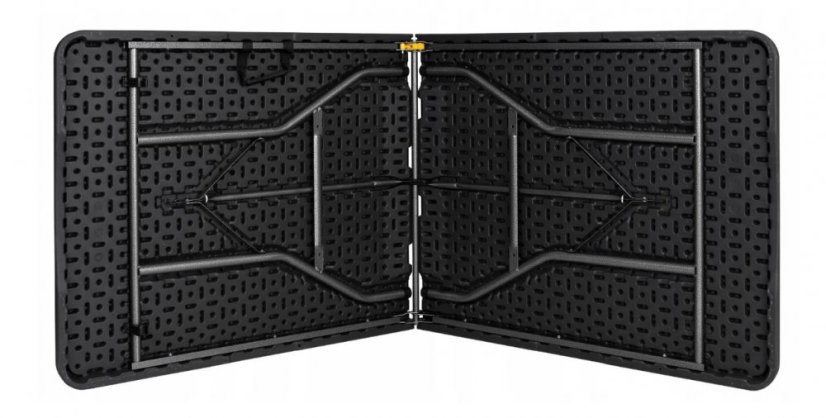 Gostinska miza zložljiva 180cm črna