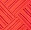 Akustický panel Equalizer 50x50cm, tloušťka 7cm, oranžový