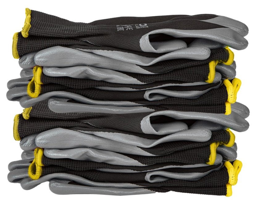 Arbeitshandschuhe, ntrylemx-beschichtetes Polyester, 4131X, Größe 10 97-647-10