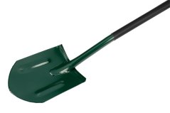 Éles ásó, fém nyél, műanyag nyél 15G010-1
