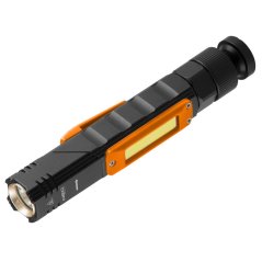 Wiederaufladbare USB-Taschenlampe 300 lm 2 in 1 CREE XPE + COB LED 99-034