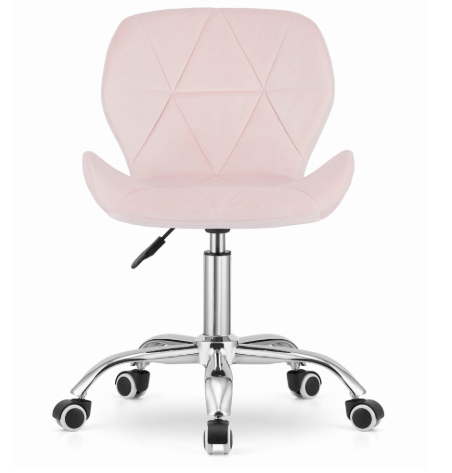Bürostuhl Samt Rose