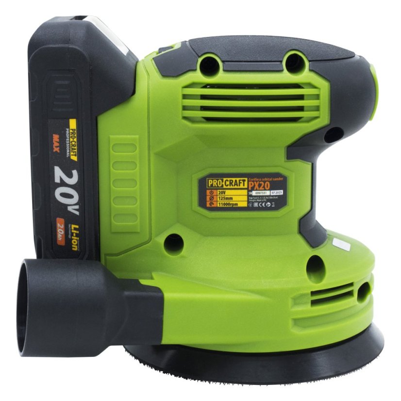 Polizor excentric fără fir PX20