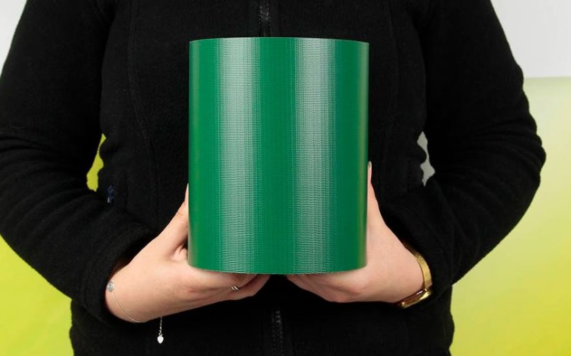 Kerítés árnyékoló szalag 19cm x 35m Green 450g/m2 + rögzítők