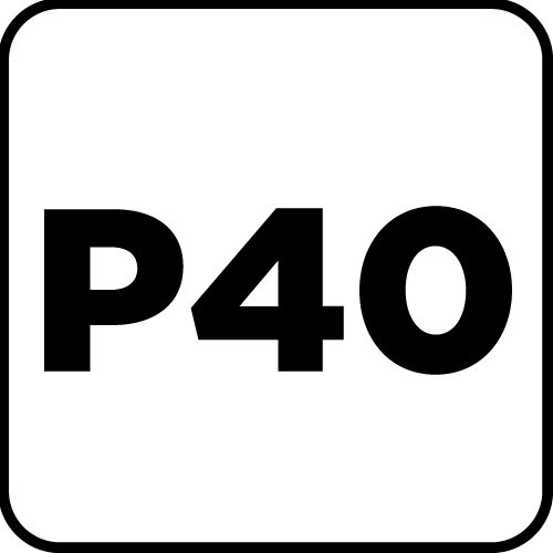 Csiszolópapír 115 x 280 mm, P40 58T150