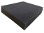 Habszivacs tábla PE foam 35kg/m3 50x30x4cm fekete