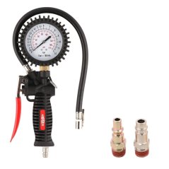 Profesionální pistole na huštění pneumatik s bočním manometrem 12 bar 42078