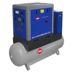 Šroubový kompresor APS 10 IVR Combi Dry X P 10 bar 10 HP/7.5 kW 380-1050 l/min 500 l 369212-IVR-P