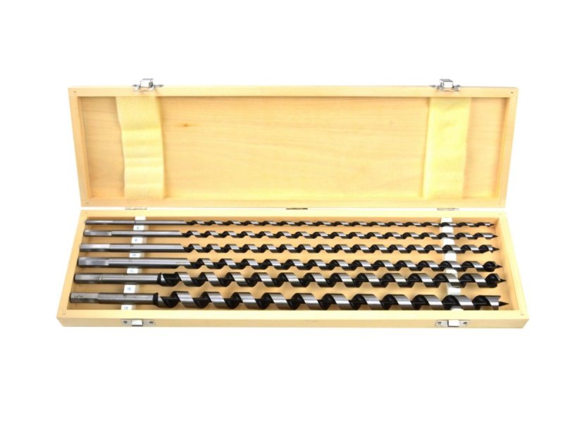 Set burghie pentru lemn 6-18mm / 460mm 6buc G38121