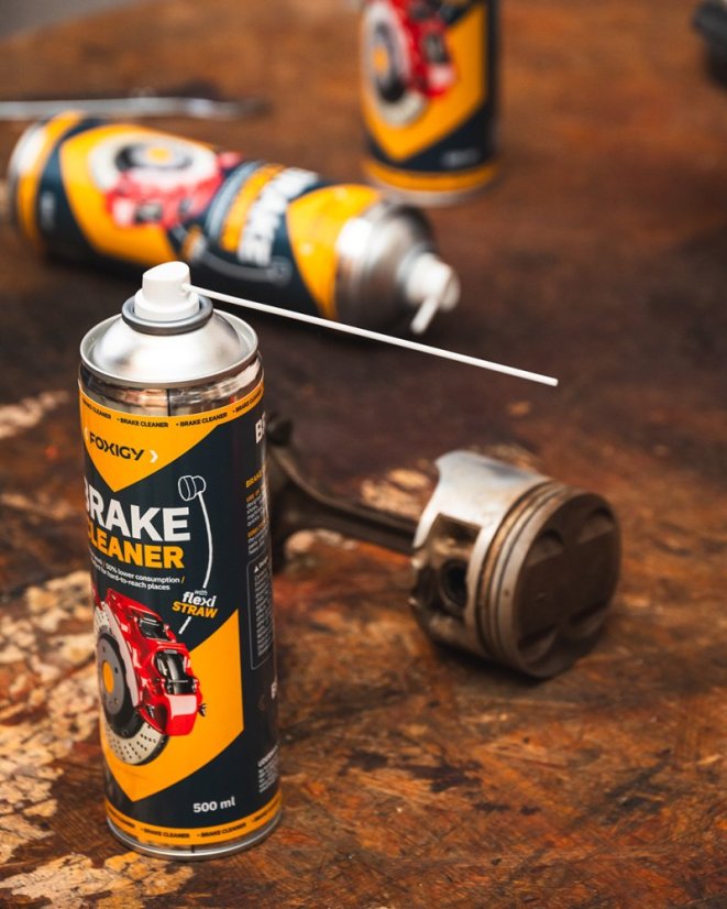 Fék tisztító 500 ml flexi straw Foxigy