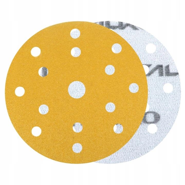 150 mm perforirani brusni papir, P180, 50 listova