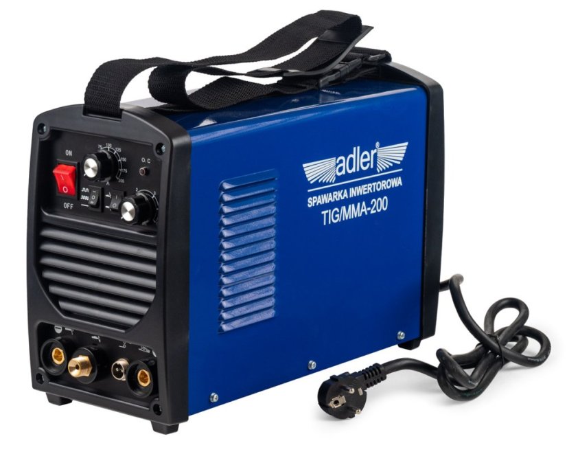 Aparat za zavarivanje Adler TIG-MMA-200A + LIDER-380S kaciga