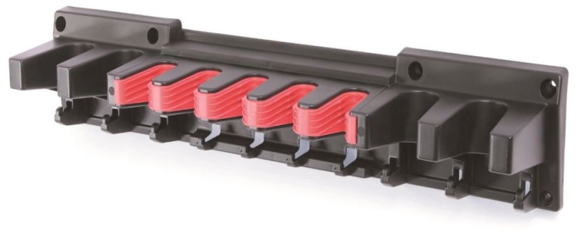 Függesztett szerszámtartó 597x128x118mm Black/ Red
