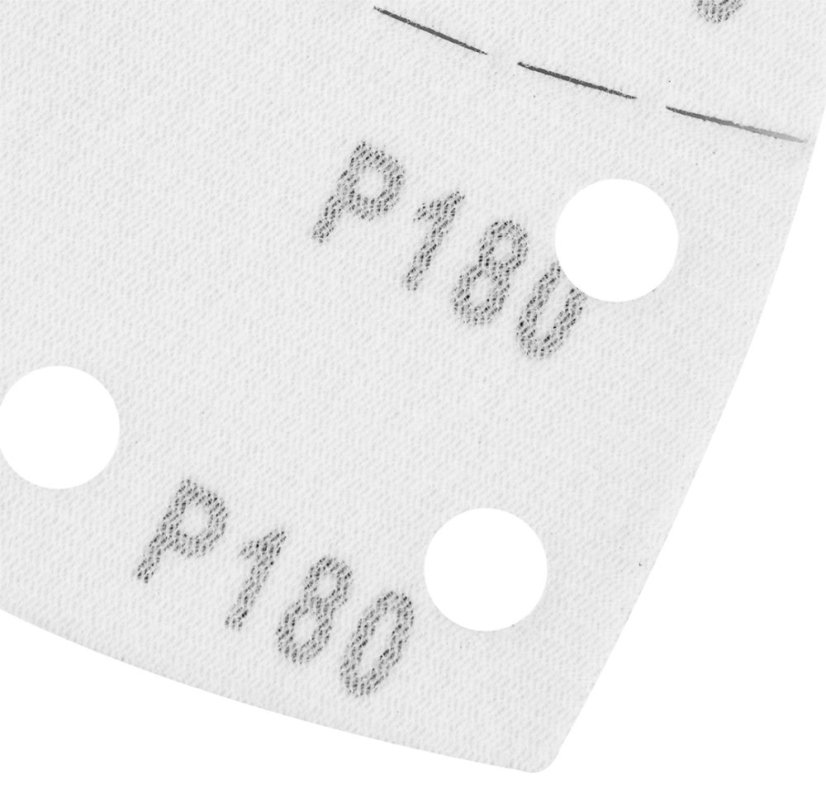 Velcro brusni papir, željezo 102 x 152 mm, P180, 5 kom, s 11 rupa 58T306