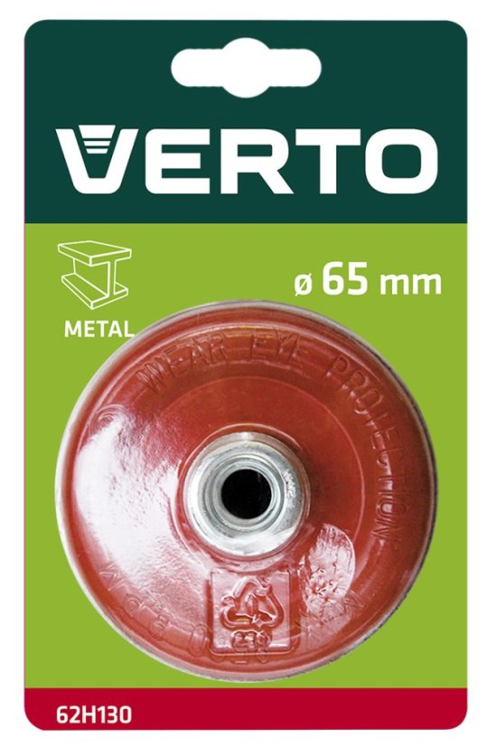 Drahtbürste, verstärkt, 65 mm x M14 62H130