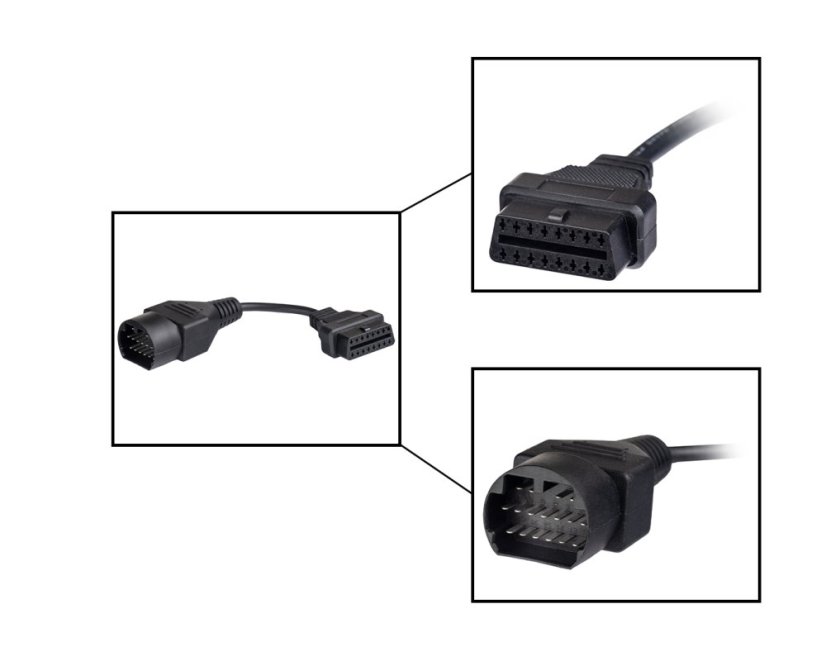 OBDII átalakító - Mazda/Toyota 17pin