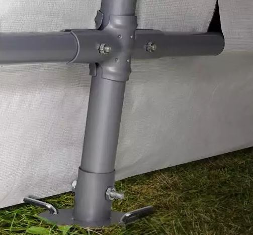 Autó garázs 3,3x4,7m Sötétzöld