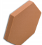 Akustický panel Hexagon 50x50cm, tloušťka 5cm, hnědý