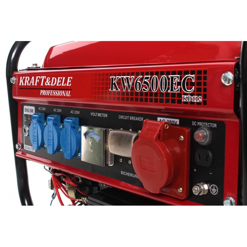 Inverter generator 2500W 12/230/380V KD112